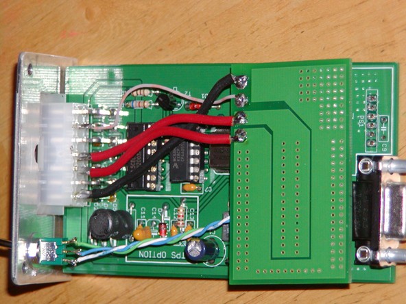 Rev limiter and Map option internally soldered. TPS optioned board.